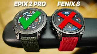 Only 4 Reasons to Pick Epix Gen 2 Pro, Not Fenix 8