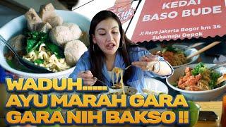 AYU TING TING GEBRAK MEJA!! KARENA BAKSO INI !!