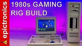 IBM Model 80 DOS adventure gaming rig build