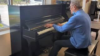 RAHT's Bluebird The Sleeping Beauty on our beautiful Steinway model 45 upright piano
