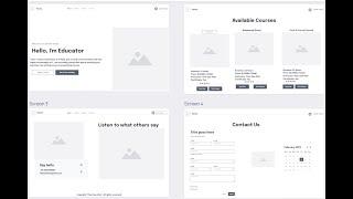 Create a  Wireframe by AI