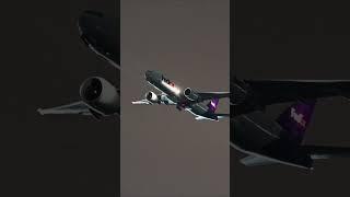 Fedex Boeing 777F chasing the stars at Frankfurt #planespotting #aviation #plane #yt #ytshorts