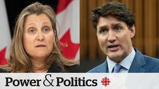 Freeland responds to reported tension with Trudeau | Power Panel