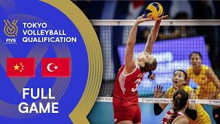 CHN vs. TUR - Women’s OQT 2019 - Full Match