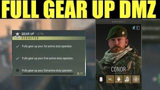 how to fully gear up your 1st active duty operator slot | Complete Gear Up faction Mission