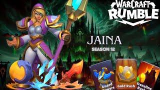 Warcraft Rumble PvP : 3 Spells Jaina Games from 15200 to 15500+ | S12W3