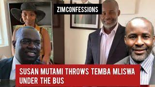 Susan Mutami Throws Temba Mliswa Under The Bus