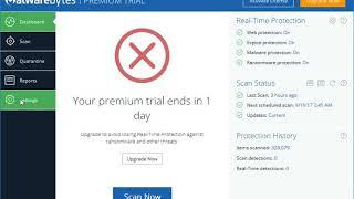 How to deactivate Malwarebytes Premium trial