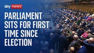 New Parliament sits for the first time