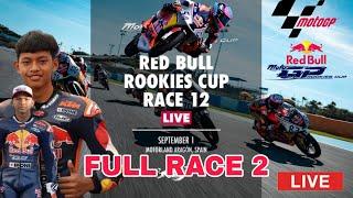 LIVE  RACE 2 VEDA PRATAMA DI Redbull Rookies Cup Aragon 2024 | Hakim Danish  Winner