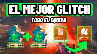 EL MEJOR GLITCH Duplica consumibles, resetea esquemas. TODO EL EQUIPO con LAPIDA en GRIETA INESTABLE