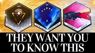 PICK A CARD ️MESSAGES FROM THE PERSON ON YOUR MIND ️ They Want YOU to Know THIS!  Tarot Reading