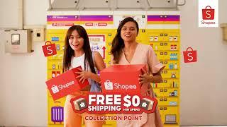 Enjoy Free Shipping Zero Min Spend with Shopee Collection Point!