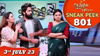 Anbe Vaa Serial | EP 801 Sneak Peek | 3rd July 2023 | Virat | Delna Davis | Saregama TV Shows Tamil