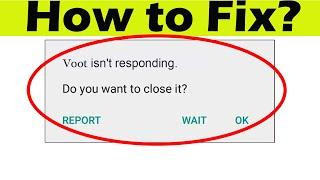 How to Fix Voot isn't Responding or Keeps Crashing in Android & Ios Phone