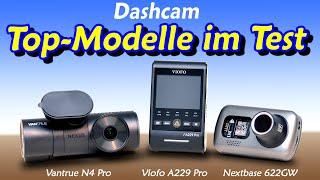 Viofo A229 Pro vs. Vantrue N4 Pro vs. Nextbase 622GW  | N4 Pro vs. A229 Plus  | Einblick Vantrue N5