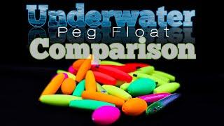 Peg Float Comparison / Under water Tests