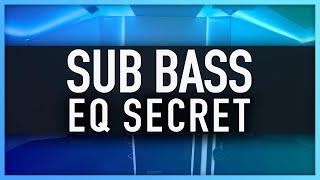 How To EQ SUB BASS