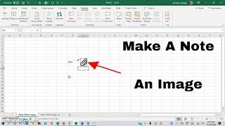 How To Insert an Image into a Note In Excel With Ease! Copy and Paste the Note, #Tutorial #Excel