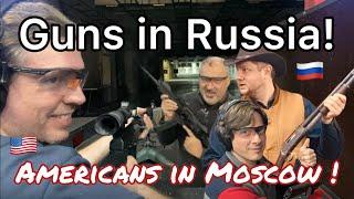 RUSSIAN Gun LAWS are WHAT ?! AMERICANS Enter a MOSCOW Shooting Club @moscowphotographer8365