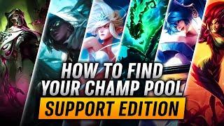 Challenger Explains How to Build Your Champion Pool - Support Edition - League of Legends