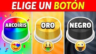 ¡Elige un BOTÓN...! Arcoíris, Oro o Negro ⭐️