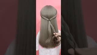 Easy braided hairstyle compilation  hair style girl# 674