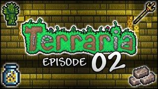 Let's Play Terraria | Let's see what's on our NEW Terraria world! (Episode 2)
