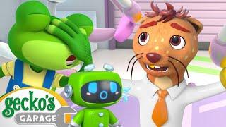 Mr Weasel's Car Wash Trap｜Gecko's Garage｜Funny Cartoon For Kids｜Learning Videos For Toddlers