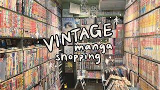 *ੈ‧₊˚ vintage manga shopping in japan // literally the COOLEST manga store