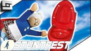 BLENDERIZE YOUR G-MA SIMULATOR?! - Stuntfest Game Funny Moment | Sl1pg8r