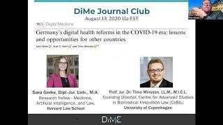 Germany’s digital health reforms in the COVID-19 era: lessons and opportunities for other countries