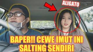 PRANK TAXI ONLINE!! BAPER CEWE CANTIK NAN INDAH INI SALTING