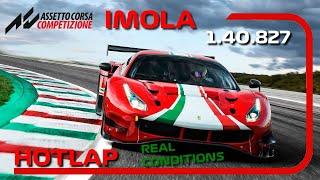 ACC - Imola - HotLap + Setup - Ferrari 488 GT3 Evo - 1:40.827