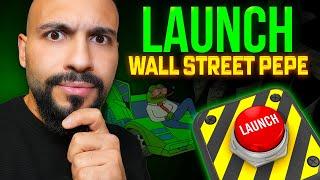 WALL STREET PEPE LAUNCH SZENARIO NO. 1!!! DAS KANN PASSIEREN!!!