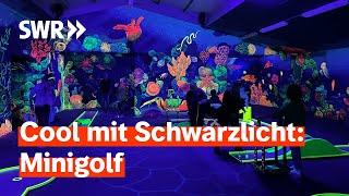 Abenteuer im Dunkeln: Besuch im Planetarium, Dark Dinner, Schwarzlicht-Minigolf  | SWR Treffpunkt