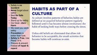 2. Safety Culture and Organizations