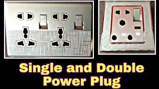 Single and Double power plug wiring. Complete guideline. #viral #rajakhizarali #power #cable