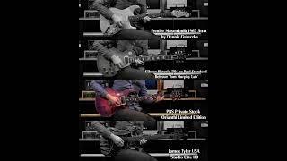 Fender Mbs, Gibson '59 Les Paul Murphy Lab, PRS Private Stock, James Tyler USA Studio Elite HD Demo