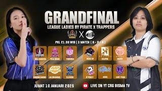 GRANDFINAL LEAGUE LADIES BY PIRATE X TRAPPERS