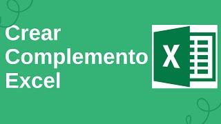 Crear complemento en excel VBA