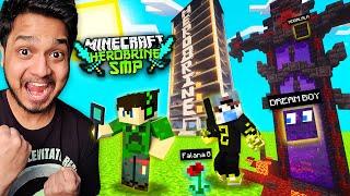 Minecraft Prop-Hunt on Herobrine SMP ft.@YesSmartyPie @DREAMBOYYT (Funniest Hide & Seek)