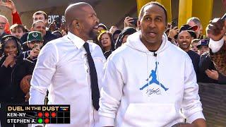 Kenny Smith vs Stephen A. Smith - Free Throw Contest | Inside the NBA