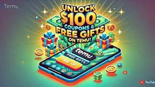 "How New Temu Users Can Unlock $100 in Coupons, Free Gifts & Exclusive Deals!"