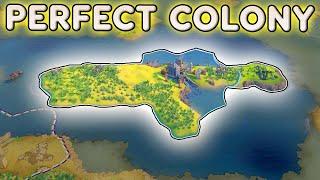 I found the PERFECT Island Colony - Civ 6 Maya