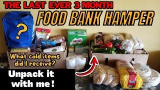 My Last Ever 3-Month Food Bank Hamper! FREE Food Pantry Haul To Help Feed My Family - Australia 2024