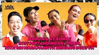 NAGITA SLAVINA & SYAHNAZ JAGO MAIN TENNIS SAMPE IKUT SPINDERELLAS CUP