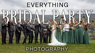 Wedding Photography Secrets: How to Capture the Perfect Bridal Party Pictures