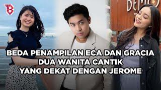 Beda gaya Eca Aura dan Gracia Caroline, dua wanita cantik yang disebut dekat dengan Jerome Polin