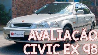 Avaliação Honda Civic EX 1998 MANUAL - Excelente carro usado BOM E BARATO
